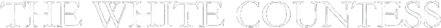 Bílá hraběnka