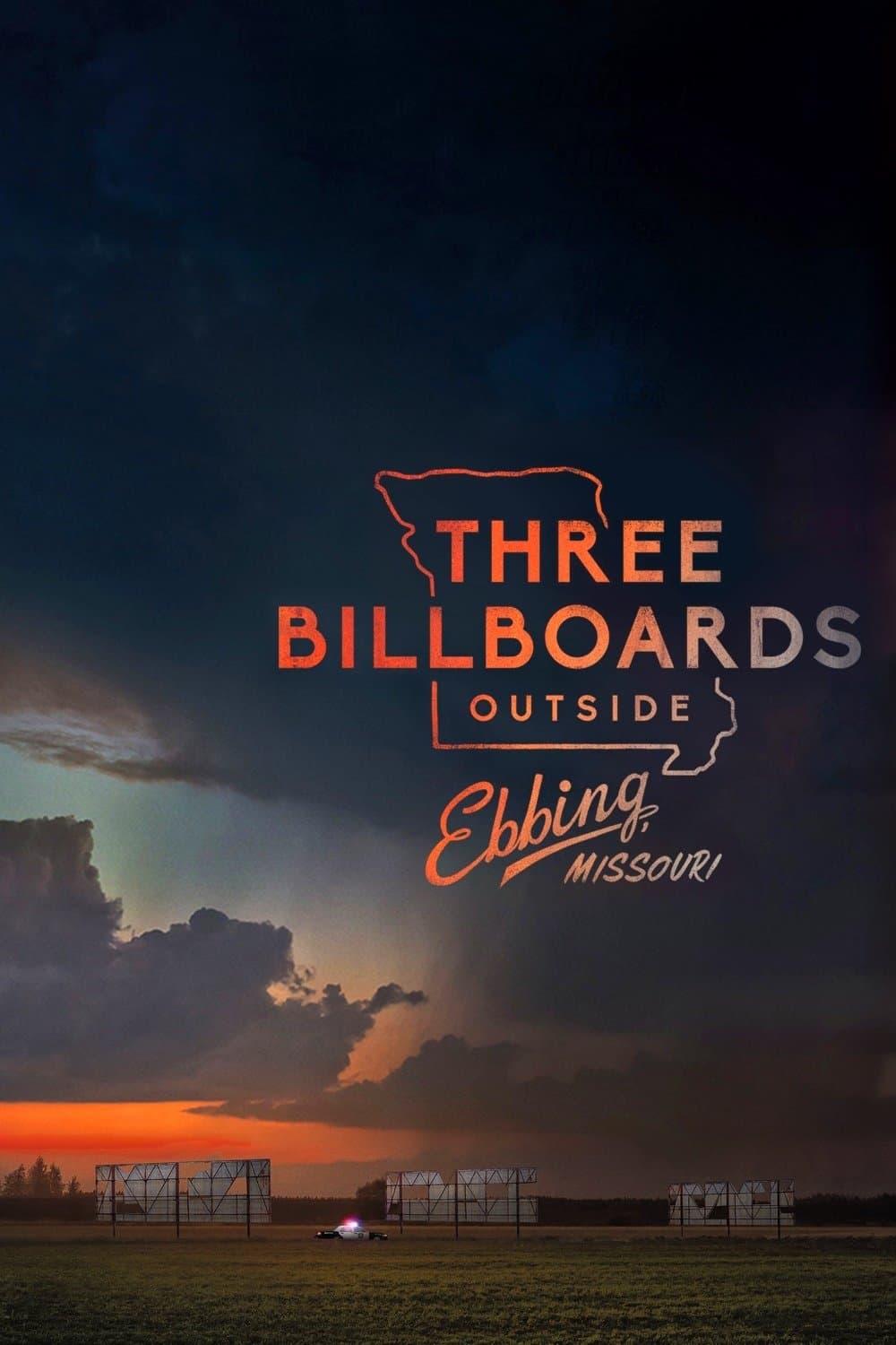 Tři billboardy kousek za Ebbingem