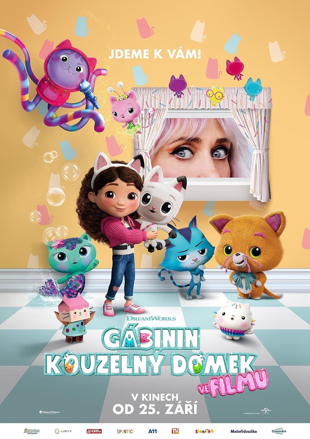 Gábinin kouzelný domek ve filmu