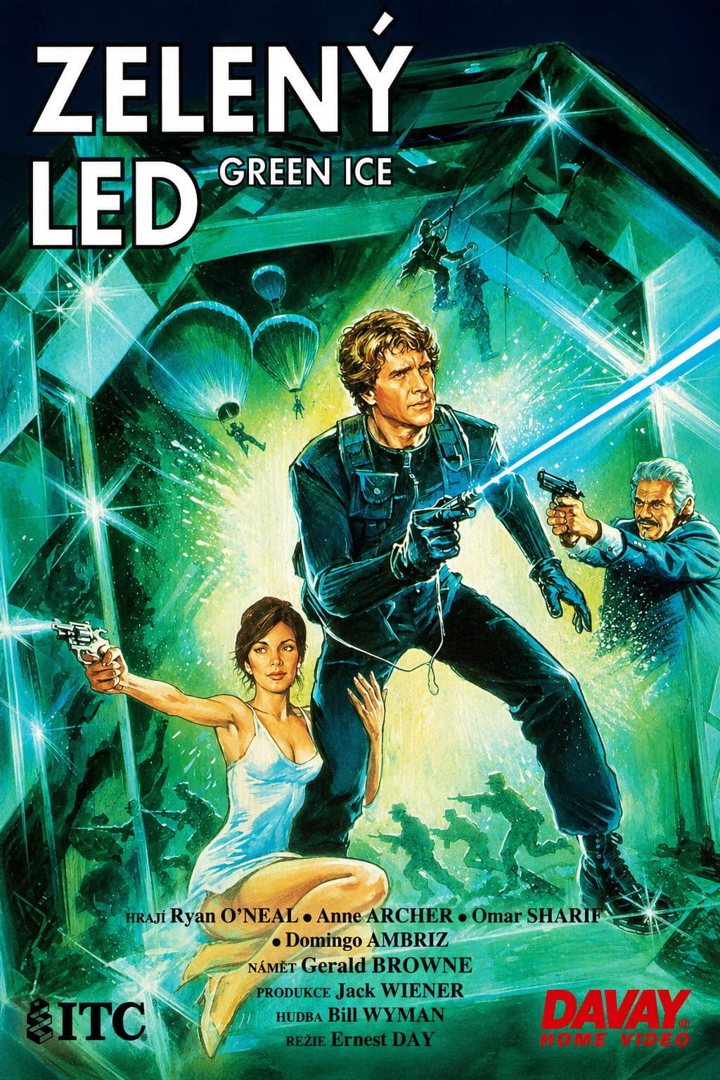 Zelený led