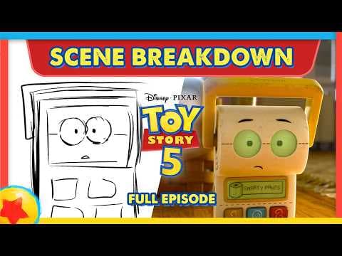 "Smarty Pants Needs Batteries!" BTS | Pixar's Set the Scene
